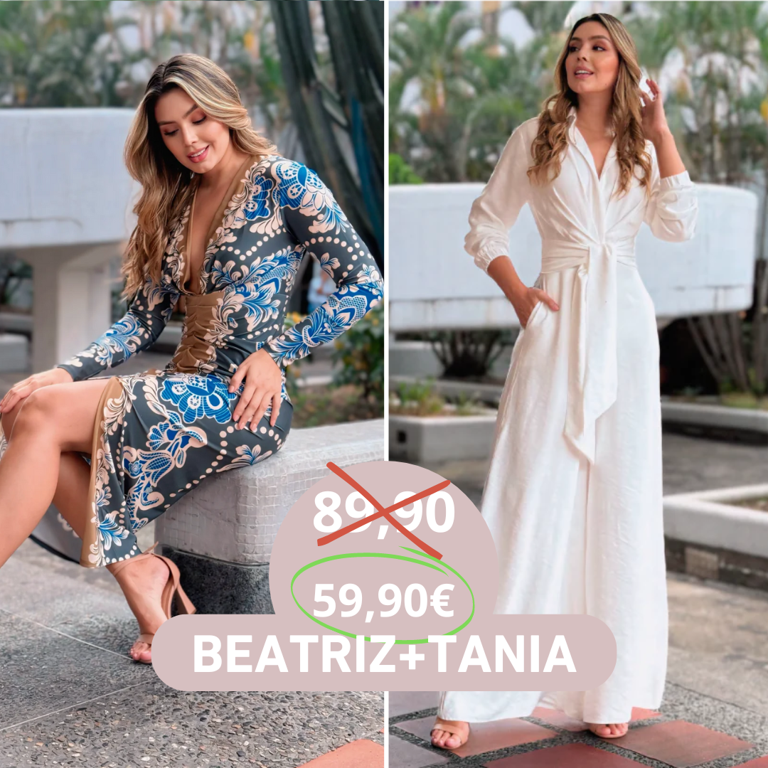 LÄCHELN SIE MIT DEM SET: BEATRIZ + TANIA